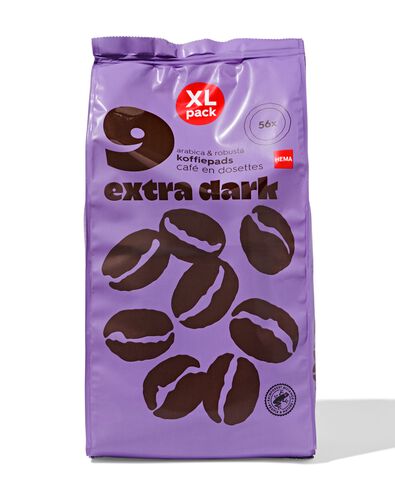 dosettes de caf&eacute; extra dark - lot de 56 - 17150069 - HEMA