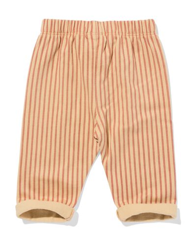 pantalon de surv&ecirc;tement b&eacute;b&eacute; confortable rayures marron marron - 33182970BROWN - HEMA
