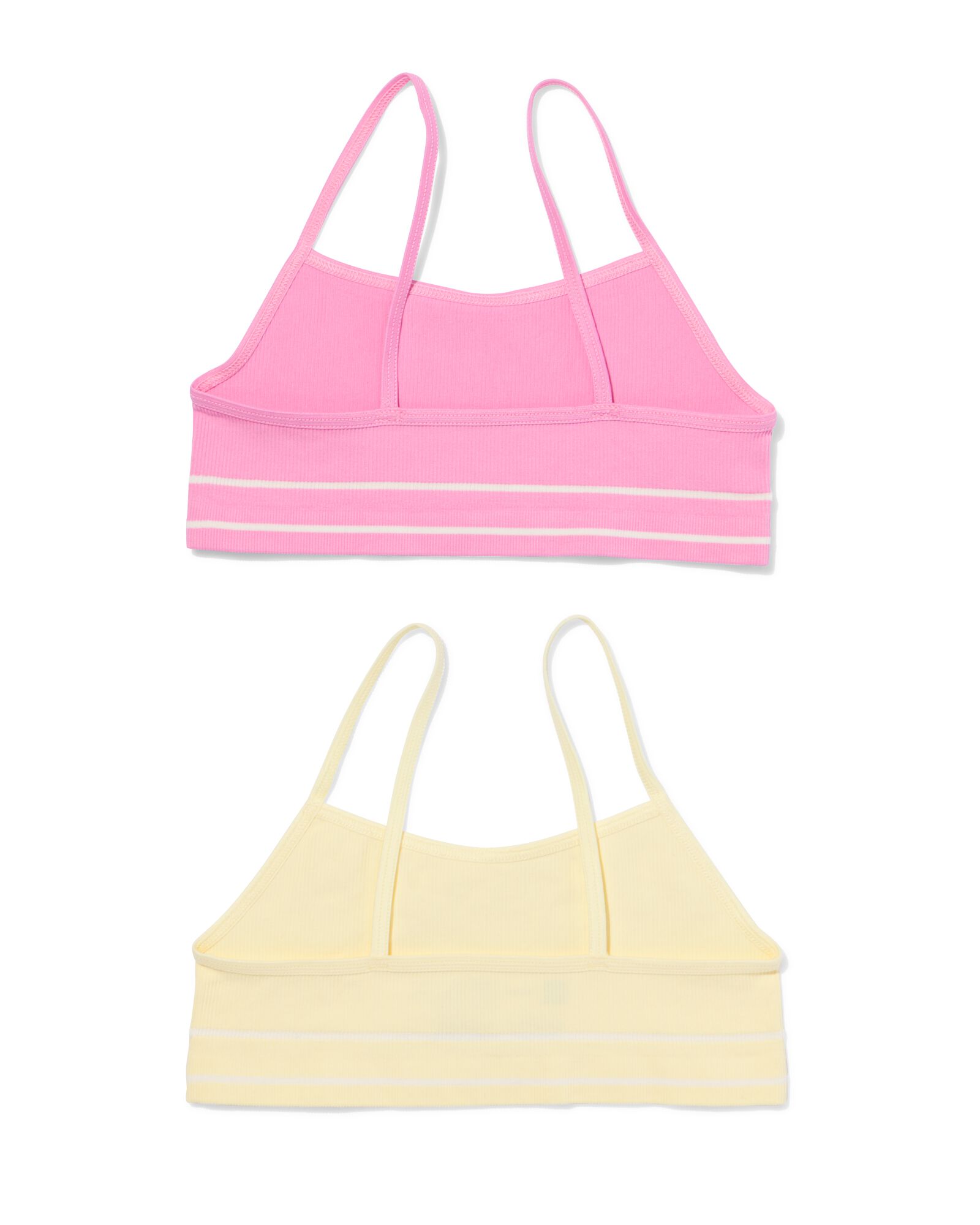 Nahtloses Kinderbustier &ndash; 2 St&uuml;ck bunt bunt - 19302360MULTI - HEMA