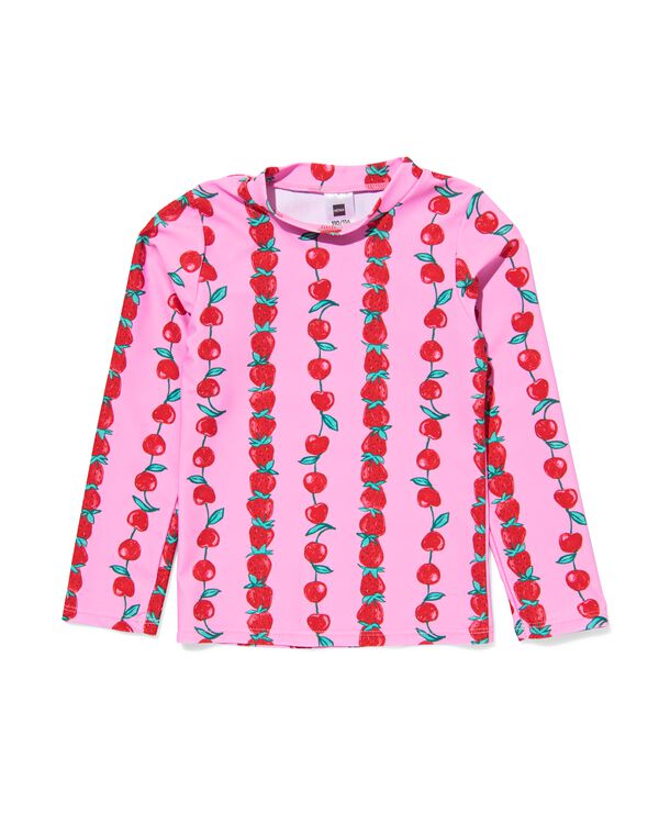 maillot de bain enfant UPF40+ fruit rose rose - 22260760PINK - HEMA
