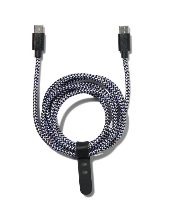 laadkabel USB-C/USB-C 2.0 1.5m - 39630176 - HEMA