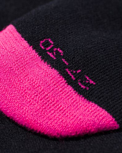 2 paires de chaussettes de ski avec laine pour enfant rose 23/26 - 4319926 - HEMA