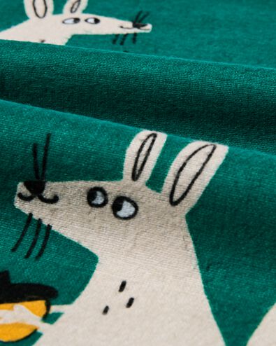 housse de couette enfant - flanelle - 140 x 200 &eacute;cureuil vert - 5760092 - HEMA