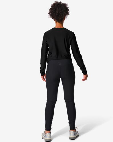 legging de sport femme noir XL - 36090182 - HEMA
