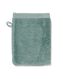 gant de toilette qualité hôtel extra doux bleu vert - 5230059 - HEMA