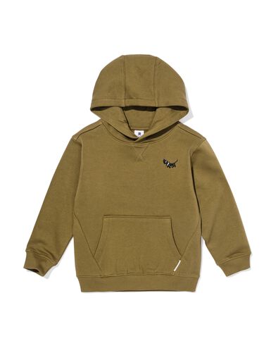 sweat-shirt &agrave; capuche enfant Takkie  olive olive - 30712701OLIVE - HEMA