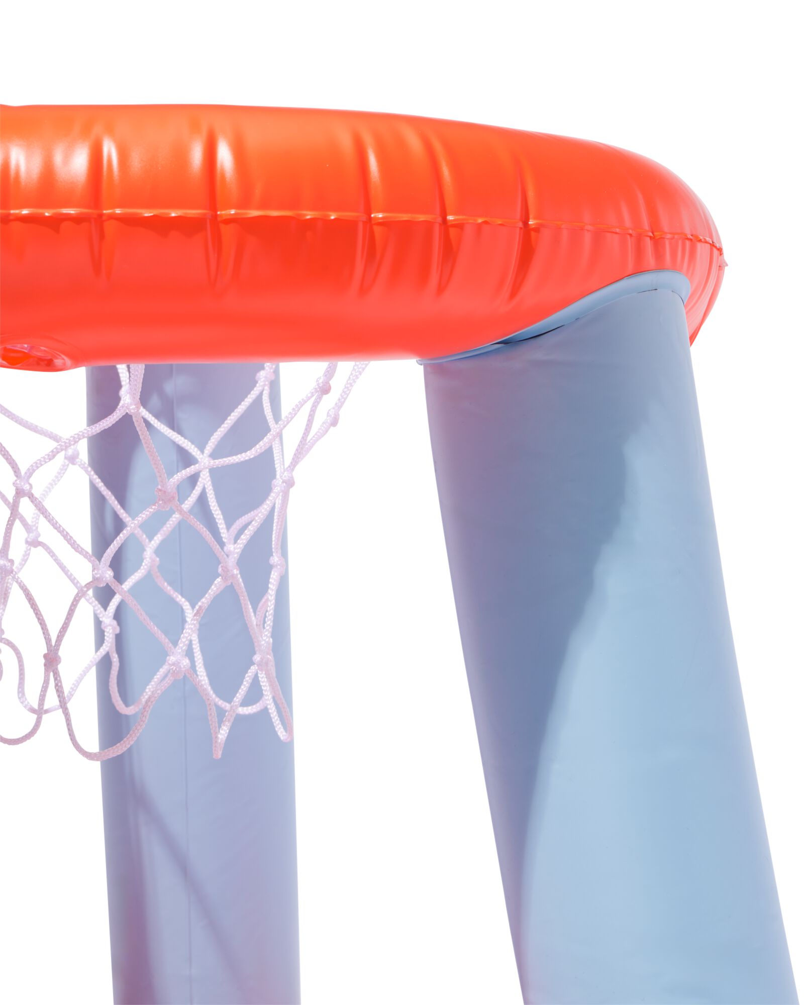 opblaasbare basketbalring &Oslash;70x56cm met bal &Oslash;15cm - 15800358 - HEMA