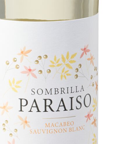 Sombrilla Paraiso macabeo sauvignon blanc 750ml - 17370024 - HEMA