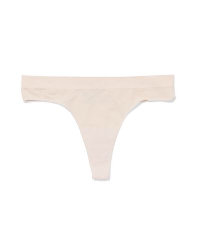 string femme sans coutures en micro rose pâle - 19601004LIGHTPINK - HEMA
