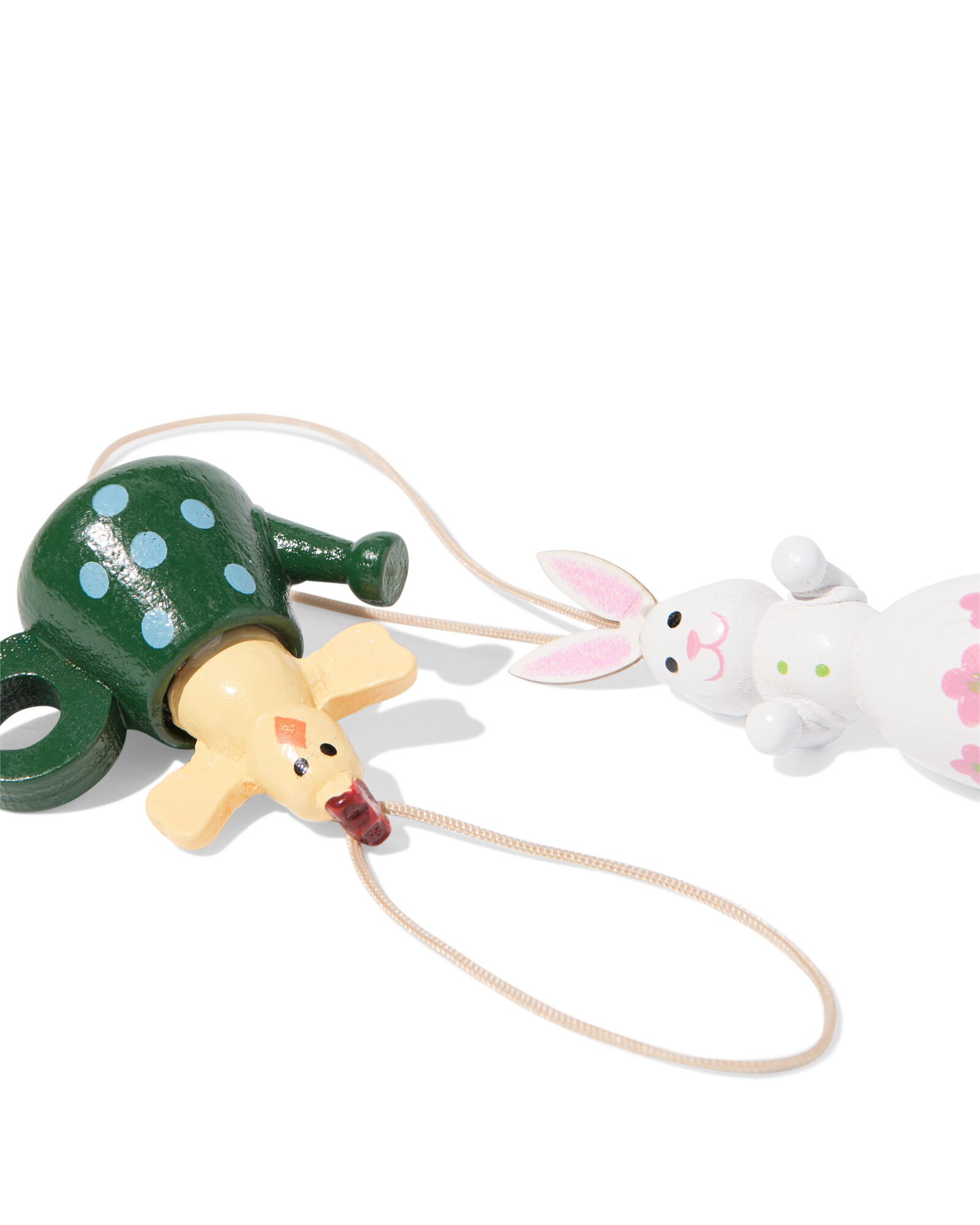 pendentifs 7 cm bois P&acirc;ques - lot de 11 - 25830058 - HEMA