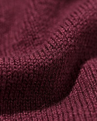 gilet femme lilas bordeaux bordeaux - 36204870BURGUNDYRED - HEMA