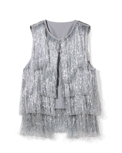 gilet one size zilver - 25200197 - HEMA