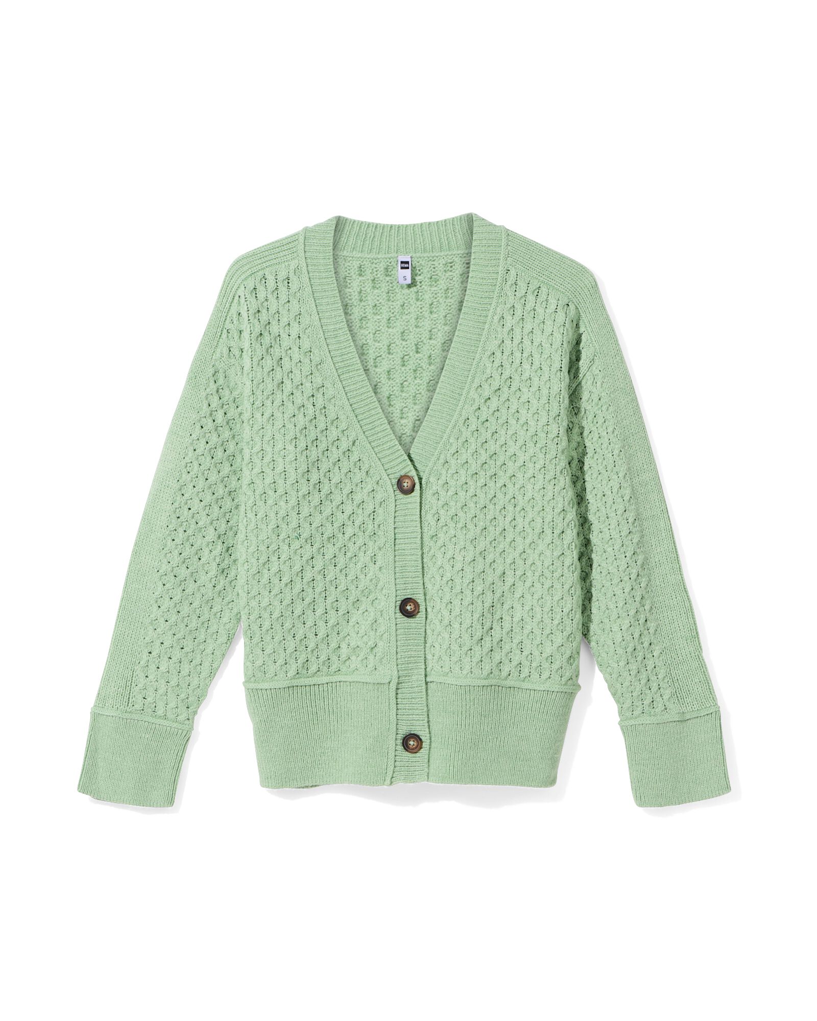 cardigan pour femmes en maille Viola vert clair - 36278660LIGHTGREEN - HEMA