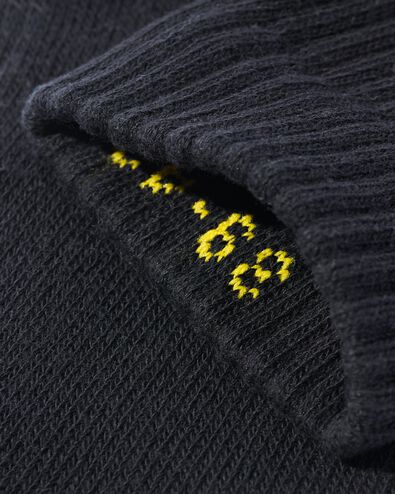 5 paires de chaussettes de travail homme noir 43/46 - 4129702 - HEMA