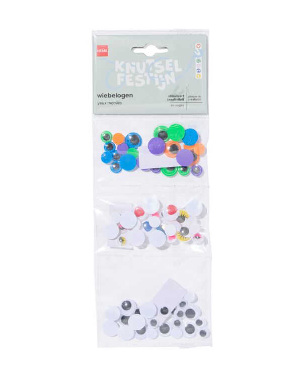 yeux mobiles - lot de 84 - 15900437 - HEMA