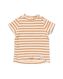 Baby-T-Shirt, Streifen ecru - 1000031030 - HEMA