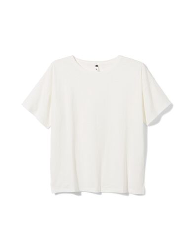 Damen-T-Shirt Dori  weiß XL - 36354674 - HEMA