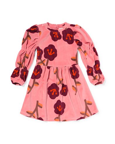 robe enfant fleurs rose - 30836101PINK - HEMA