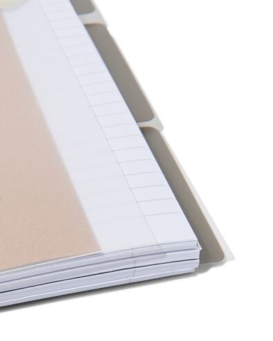 cahier &agrave; spirale 4-en-1 A4 lign&eacute; - 14100178 - HEMA