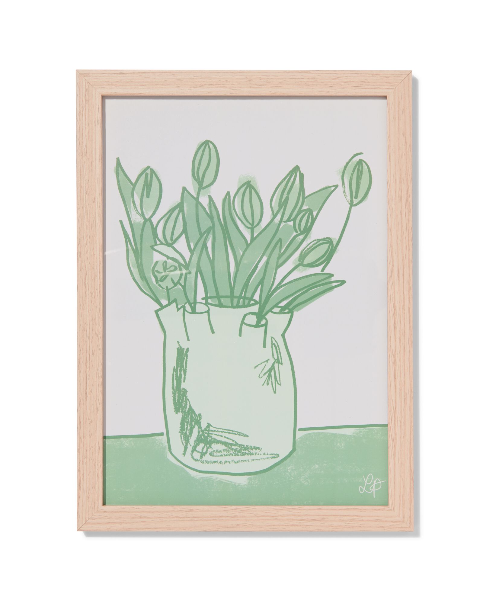 cadre photo bois A4 naturel A4 bois - 13621037 - HEMA