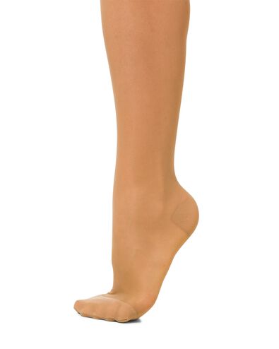 collants light support gloss 40 deniers beige beige - 4042335BEIGE - HEMA