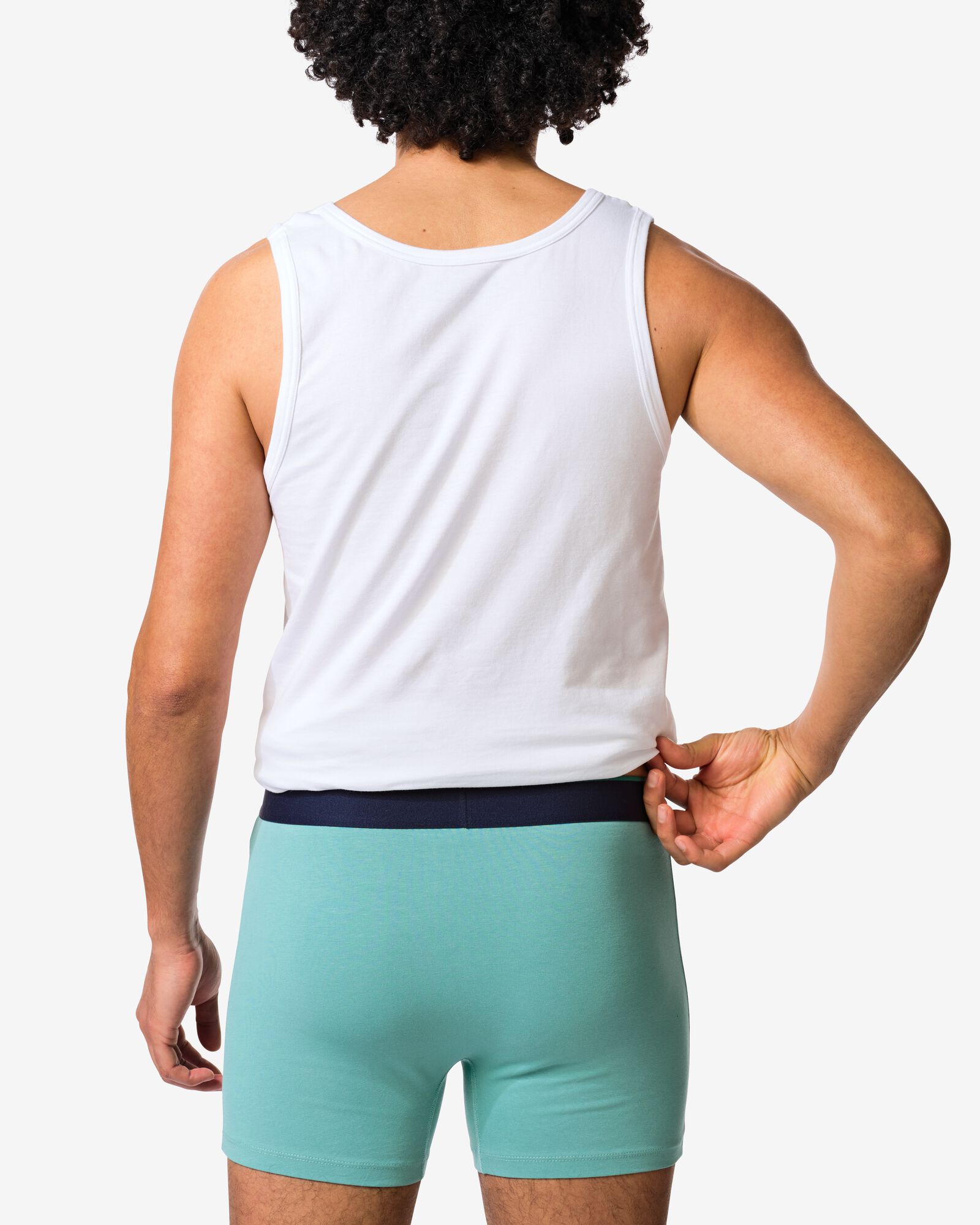 herenboxer - 3 stuks groen groen - 19168320GREEN - HEMA