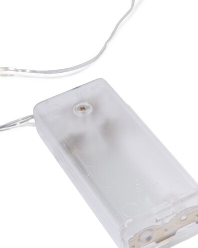 Lichterkette 3&nbsp;m mit 30 LED-Silberdraht-L&auml;mpchen f&uuml;r den Innenbereich - 25550023 - HEMA