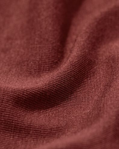 slip femme coton everyday bande ceintur&eacute;e marron fonc&eacute; marron fonc&eacute; - 19641614DARKBROWN - HEMA