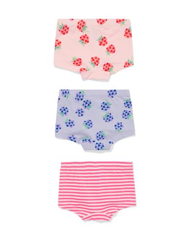 kinderboxers fruit - 3 stuks multi multi - 19300270MULTI - HEMA