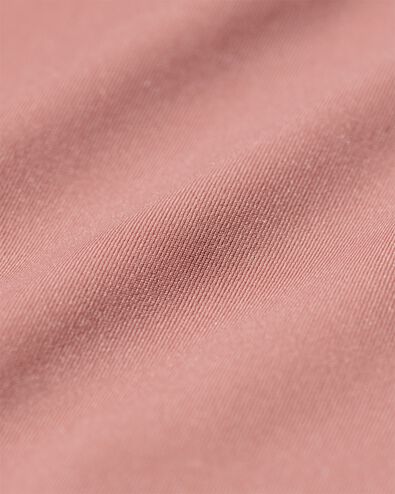 Damen-String aus Mikrofaser mit Spitze hellbraun - 19630155LIGHTBROWN - HEMA