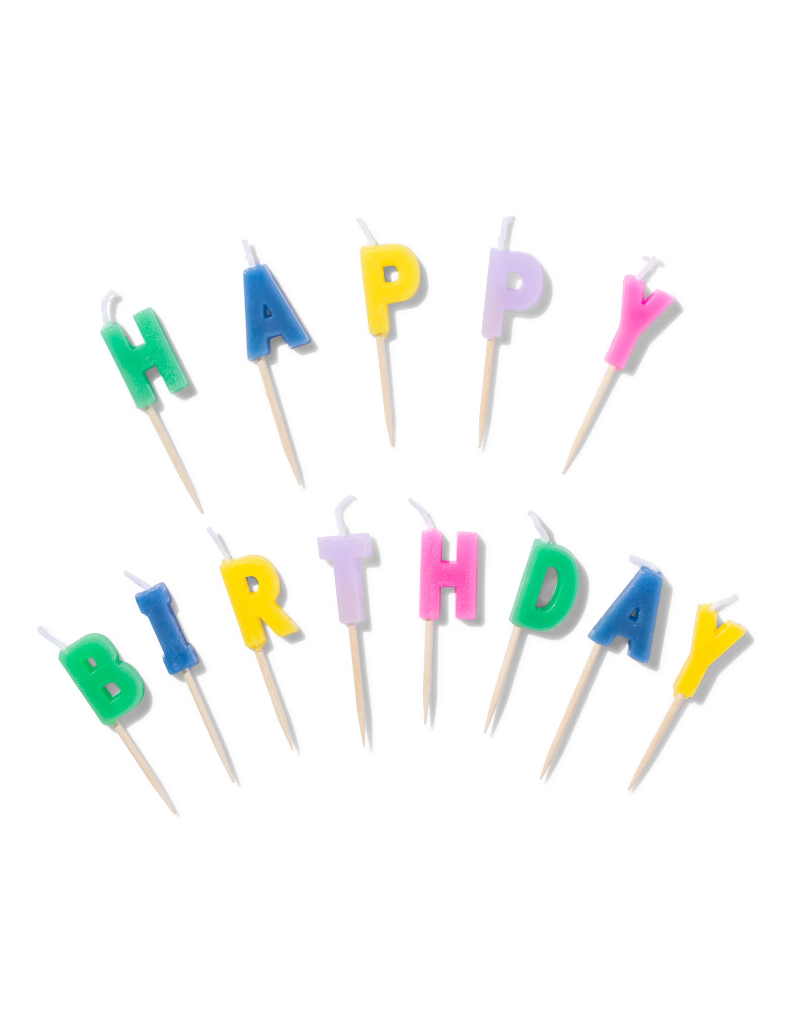 taartkaarsjes happy birthday - 14250181 - HEMA