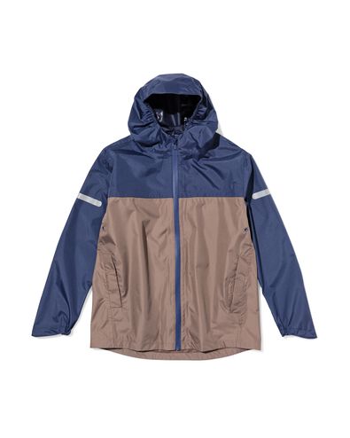 kinderregenjas lichtgewicht blauw blauw - 18450540BLUE - HEMA