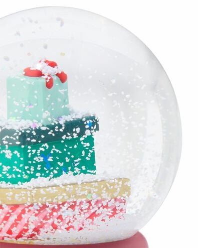 boule &agrave; neige 8x10,5x8cm verre - 25100333 - HEMA