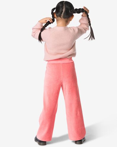 pantalon velours corduroy rose rose - 30834503PINK - HEMA