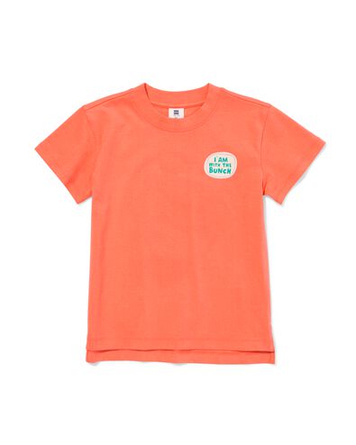 Kinder-T-Shirt, Fr&uuml;chte korallfarben 110/116 - 30716645 - HEMA