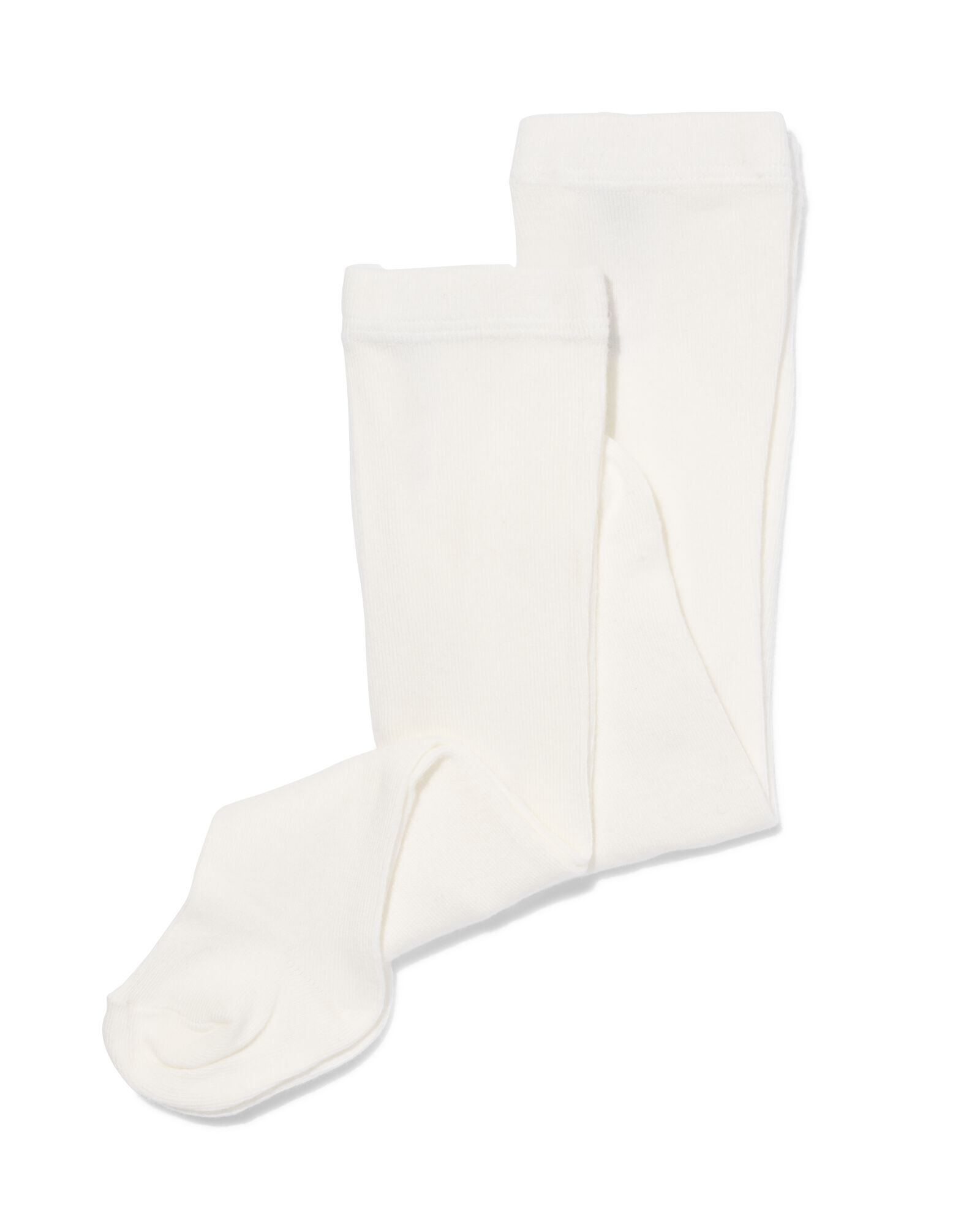 2 collants épais bébé blanc cassé blanc cassé - 1000009823 - HEMA