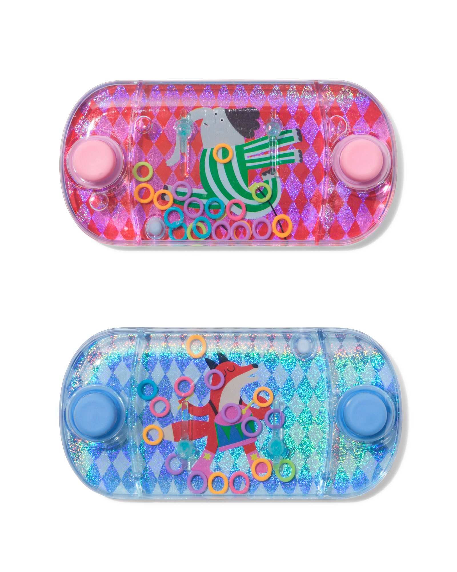 jeu de lancer d'anneaux 12x6x2,5cm cirque  - 15800108 - HEMA