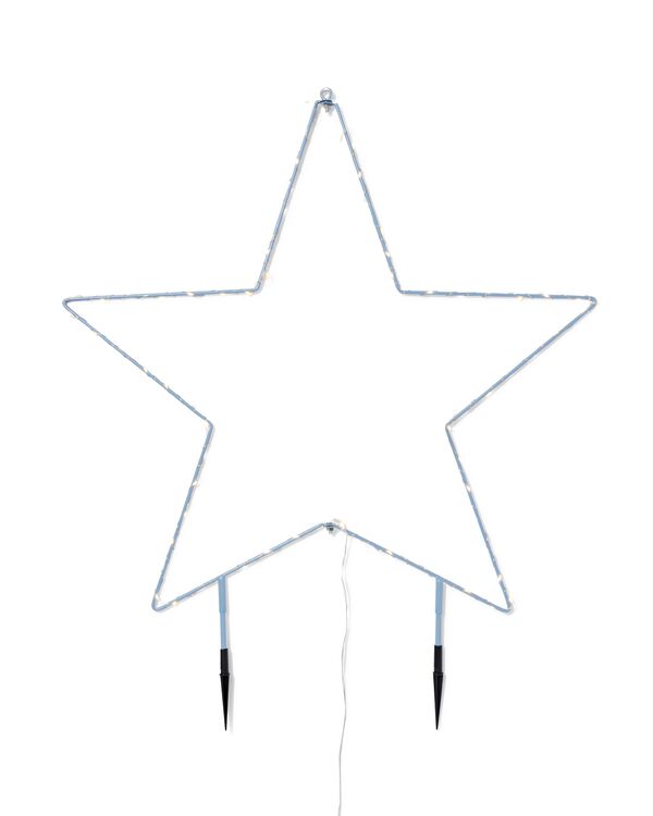 étoile LED bleue - 25510017 - HEMA