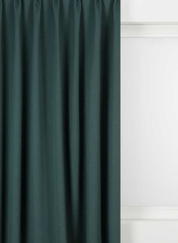 tissu pour rideaux nijmegem vert vert - 1000015867 - HEMA