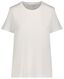 t-shirt femme coton blanc - 1000021136 - HEMA