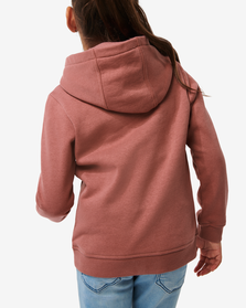 Kinder-Sweatshirt mit Kapuze rosa rosa - 1000029645 - HEMA