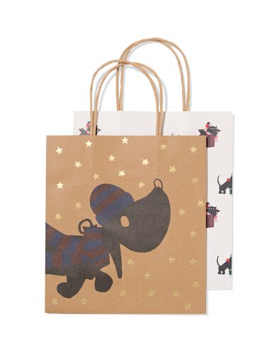 Takkie en Siepie cadeautasjes 8x20x18cm kerst - 25700000 - HEMA