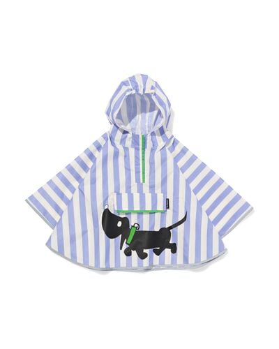 poncho b&eacute;b&eacute; Takkie rayures bleu - 33260020BLUE - HEMA