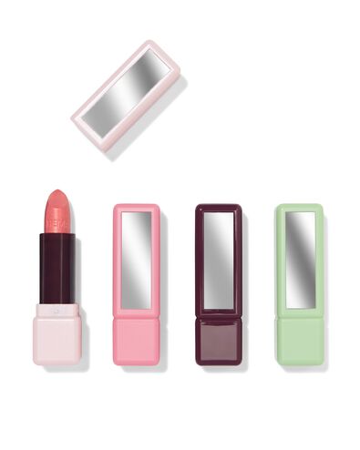 navulling moisturising lipstick 50 sparky blush - satin - 11230450 - HEMA