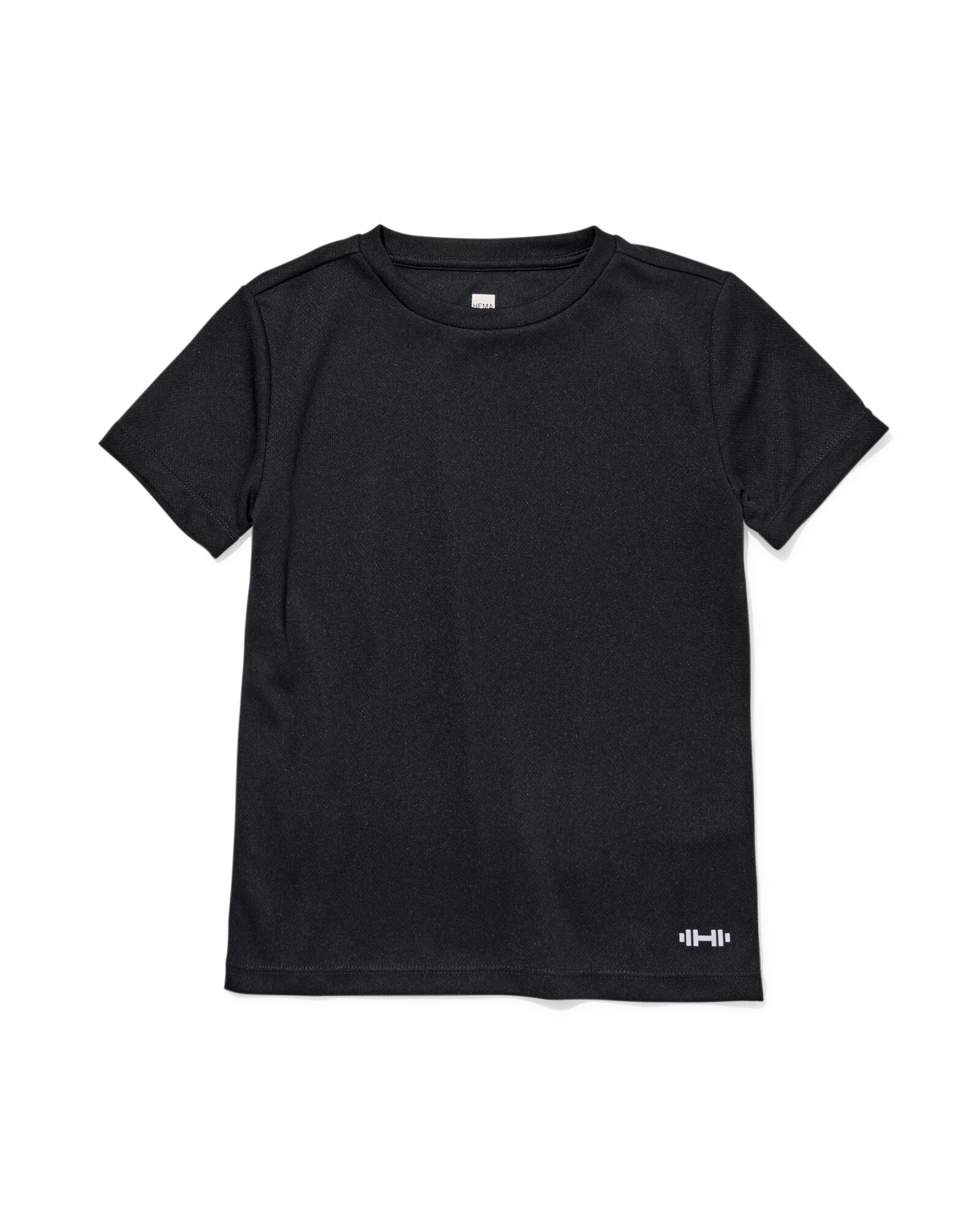 Kinder-Sportshirt schwarz schwarz - 30640232BLACK - HEMA