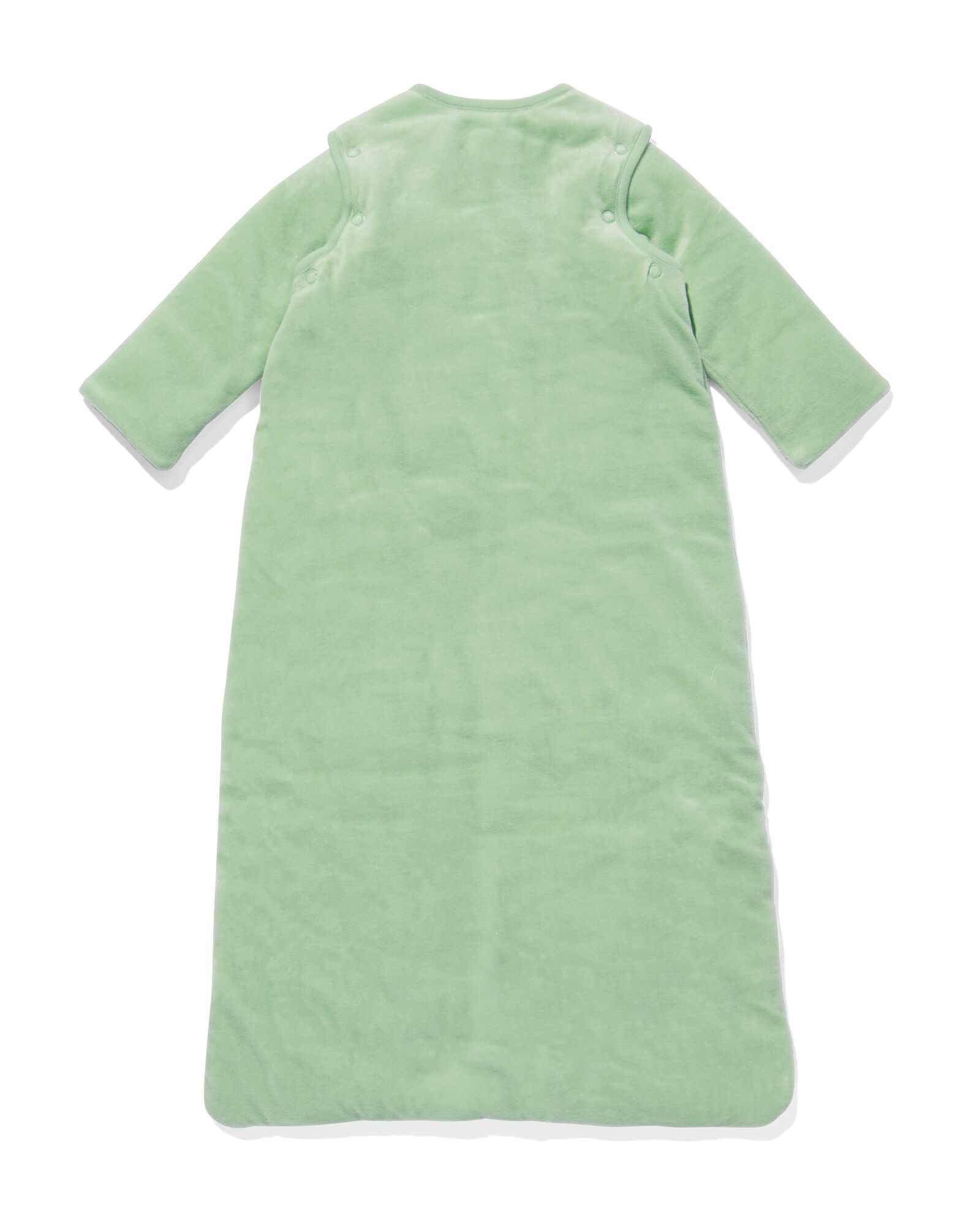 gigoteuse avec manches amovibles velours tog 3 vert clair - 33315130LIGHTGREEN - HEMA