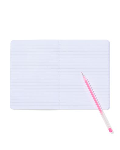 cahiers glaces A6 lign&eacute;s &ndash; 3 pi&egrave;ces - 14144414 - HEMA