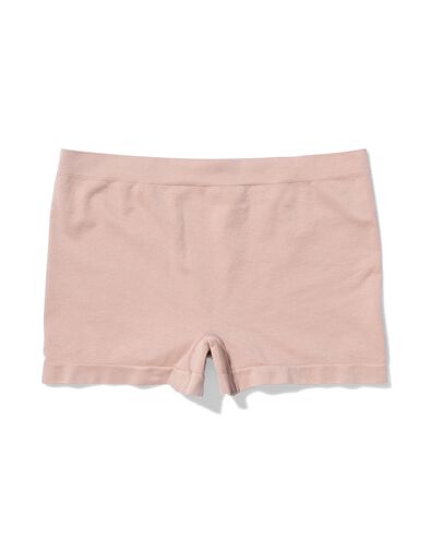 damesboxer naadloos micro beige beige - 19607650BEIGE - HEMA