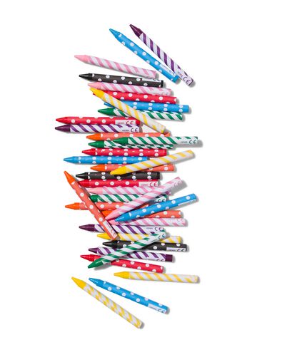 40er-Pack Wachsmalkreiden - 15990220 - HEMA