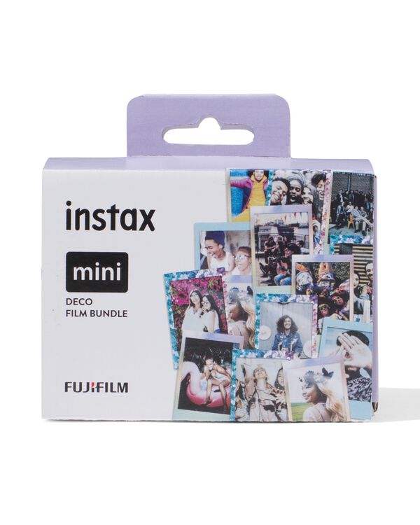Fujifilm instax mini papier photo deco bundel (3x10/paquet) - 60310008 - HEMA